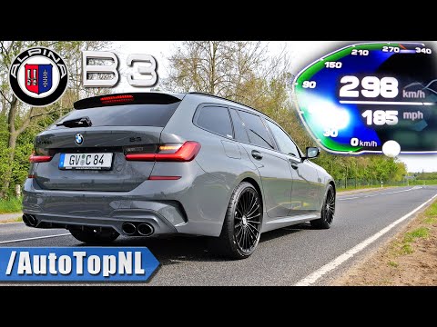 BMW Alpina B3 Touring G21 | 0-298 ACCELERATION SOUND & POV by AutoTopNL