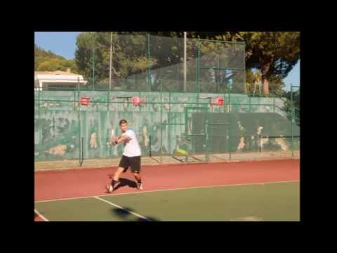 College Tennis Recruiting Video 2015 - Nuno Rocha