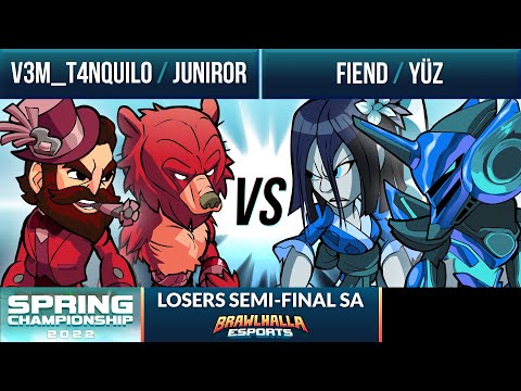 V3M T4nquilo & Juniror vs Fiend & Yüz - Losers Semi-Final - Spring Championship 2022 - SA 2v2