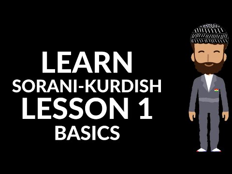 Learn Kurdish with us - Sorani - 01 - The foundations - The Kurdish Language