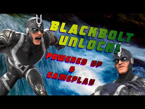 BlackBolt Unlock - MARVEL Strike Force - MSF