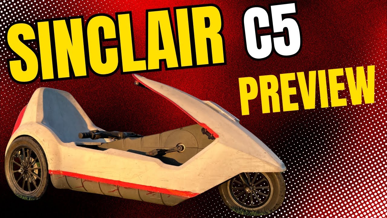 1985 SINCLAIR C5 WALKAROUND