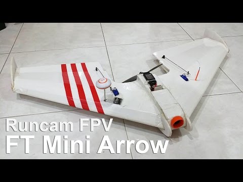 FT Mini Arrow Runcam Full HD Best Mini Flying Wing