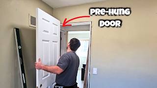Interior Door install On Finished Floor | Step-by-Step Guide for DIY Door Installation