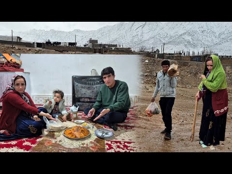 The rain was so heavy that it got everyone wet. Can they continue?