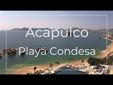 Playa Condesa, Acapulco live webcam