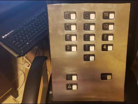 NEWLY MODDED Schindler MT Traction Elevators at 1333 W Broadway. - Vancouver BC