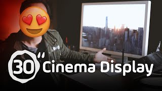 Video thumbnail for The 30-inch Apple Cinema Display in 2020 is AWESOME!!! by Johnny McPro