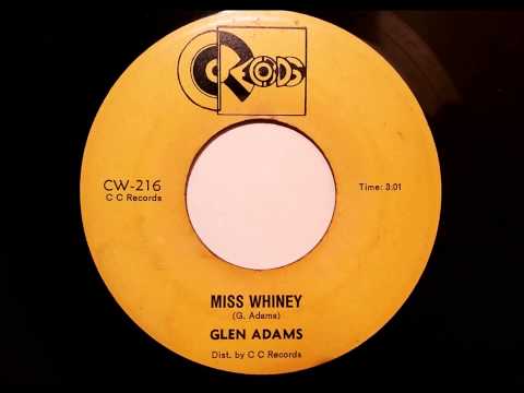 Glen Adams Miss Whiney - Bunny Lee - CC Records