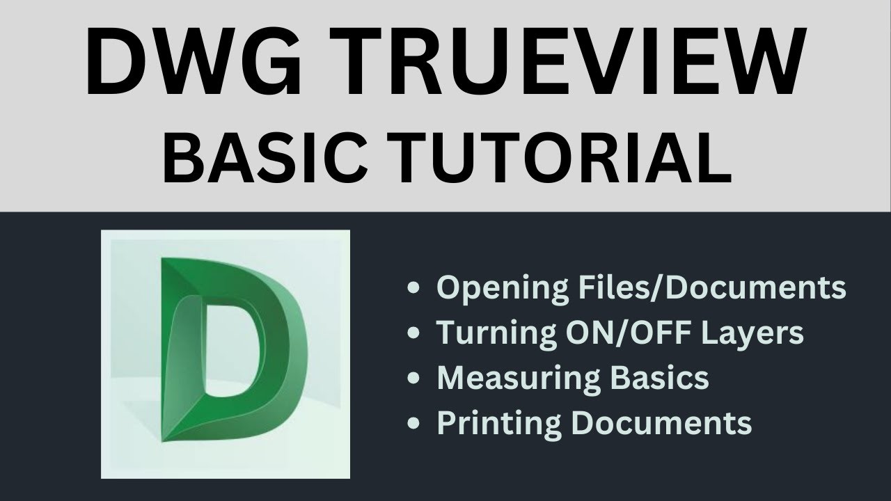 DWG TRUEVIEW Tutorial - (Beginners Guide)