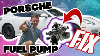 STEP BY STEP PORSCHE PANAMERA HIGH PRESSURE FUEL PUMP REPLACEMENT 948 110 316 HX