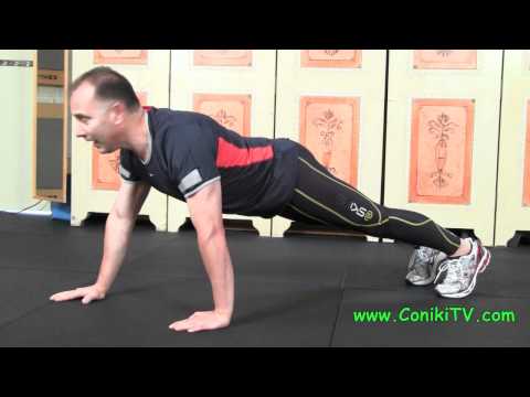 Tutorial - Alternating Staggered Push Up - How To