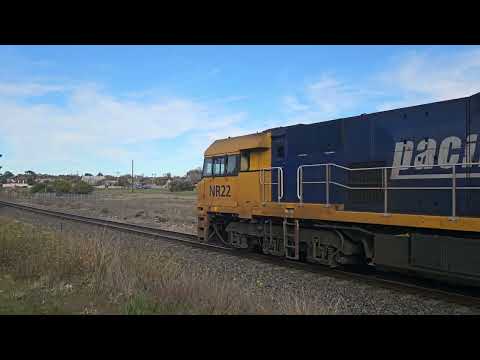 1AM8 JBRE The Overland to Melbourne, 1500, 7/7/24, Stawell VIC