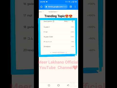 How To Find Trending Topics For YouTube Videos with Google Trends😮 in 2023 #trendingtopics