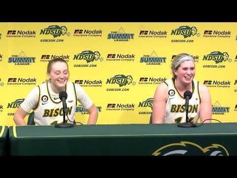 NDSU WBB: Postgame Press Conference vs Oral Roberts 2-18-23