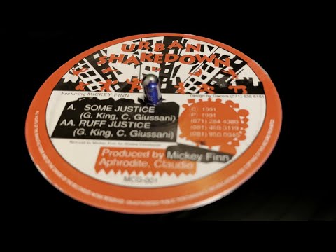 Urban Shakedown Featuring Micky Finn – Some Justice - #VINYL #breakbeat #oldschooltechno
