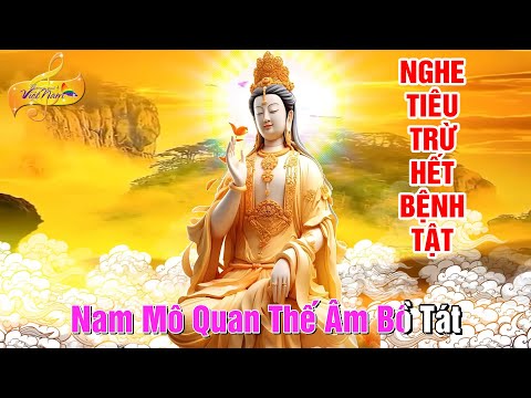 Nhạc Niệm Phật - Nam Mô Quan Thế Âm Bồ Tát #NGHE TIÊU TRỪ HẾT BỆNH -CẦU BÌNH AN MAY MẮN #NGHE DỄ NGỦ