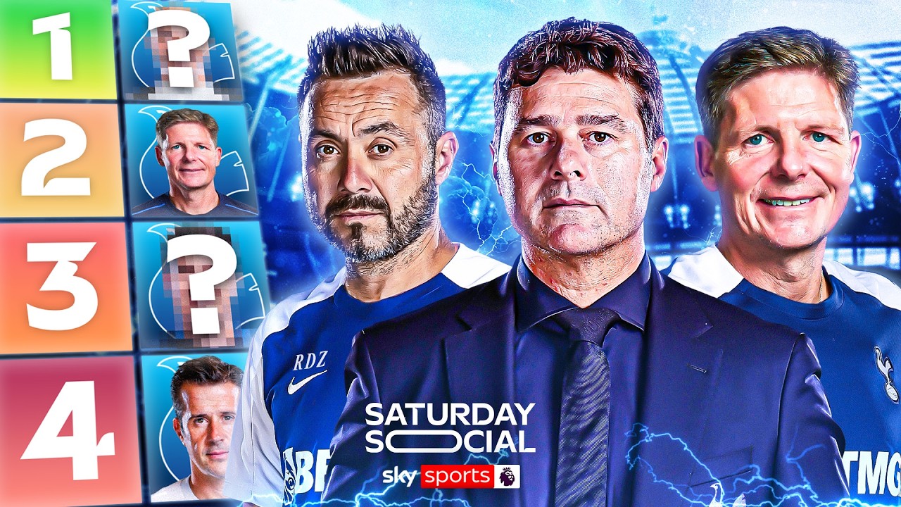 Ranking The 5 Best PERMANENT Managers For Spurs! 🔢 | Saturday Social