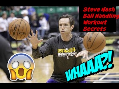 Steve Nash : 6 Minute NBA Ball Handling Workout Secrets |  Point Guard Skills Workout