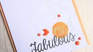 Embossing With Dies | The Card Grotto