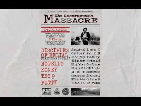 Rotello (almost) full audio set @ NO NEW STYLE - UNDERGROUND MASSACRE - 24-06-17