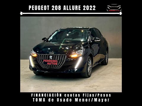 Se Vende: Peugeot 208 Allure 2022 - FERRERO Automotores Oncativo (Provincia de Córdoba)
