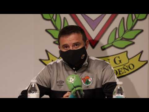 Rueda de prensa de Julio Cobos tras el partido ante el CP Racing Valverdeño