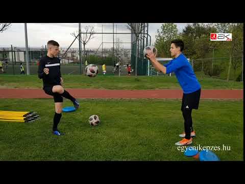 fókuszpont gyors váltakoztatása labdával