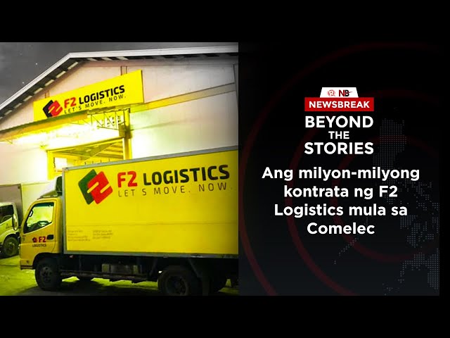 [PODCAST] Beyond the Stories: Ang milyon-milyong kontrata ng F2 Logistics mula sa Comelec