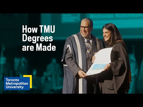 The making of the first TMU degrees