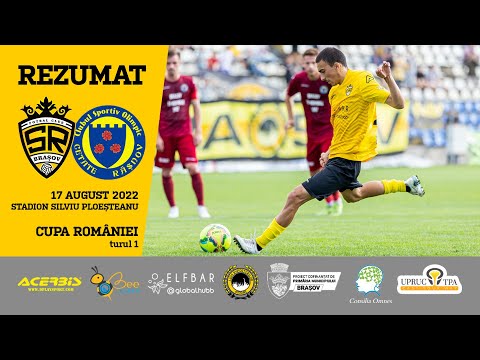 Rezumat | SR Brașov 4-0 Cetate Râșnov | Cupa României, turul 1