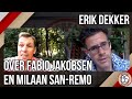 Erik Dekker: 'Je zult als vader je zoon zo de lucht in zien gaan'