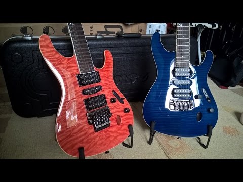 Ibanez Prestige S5470 vs SV5470 Shootout