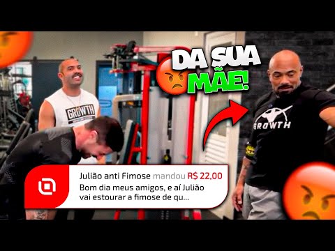 JULIO BALESTRIN NÃO AGUENTOU E PERDEU A LINHA COM OS LIVE PIX | TREINO DE PEITO E MUITAS DICAS!