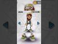 JAKE 2012 2024 Subway Surfers Characters Evolution Subwaysurfers Shorts