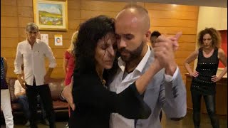 @CarlaMaranoTango y Leonardo Pankow . Demo de clase en @lavirutatangoclub4813