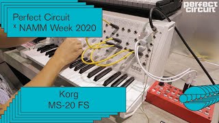 Video thumbnail for NAMM 2020: Korg MS-20 FS Sounds by Perfect Circuit