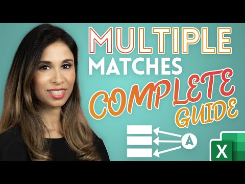 Find Multiple Match Results in Excel (Easier Solution For ALL Excel versions)