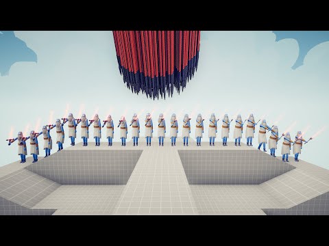 Medium Size ZEUS Army vs Every God | Tabs Simulator