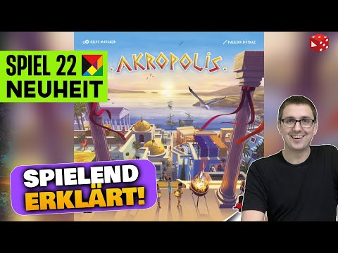 AKROPOLIS - SPIEL 22 Neuheit - Interessant für Cascadia Fans