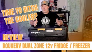 Time to ditch the cooler? Check out this Budget Dual Zone Fridge from BougeRV / Real World Review