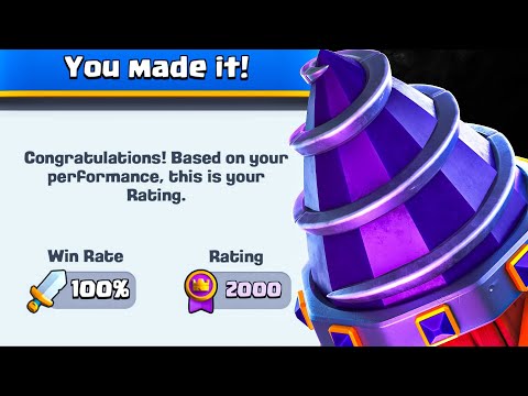 I Reached Ultimate Champion with this 100% WIN Rate Deck