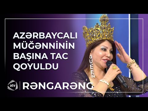 “Özümü kraliça görürəm...” - Azərbaycanlı müğənninin canlı efirdə BAŞINA TAC QOYULDU