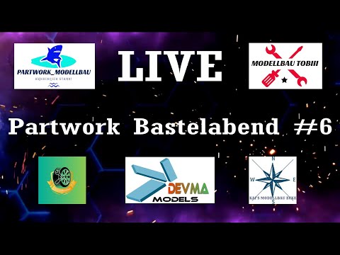 [LIVE] Partwork Bastelabend #6 - Käfer Mod, Ecto-1, Schleifarbeiten uvm.