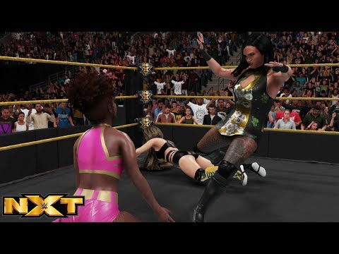 WWE 2K19 NXT N.1 CONTENDER TRIPLE THREAT MATCH MJ JENKINS VS XIA LI VS LACEY LANE