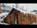 Best Life in The Nepali Himalayan Village During The Winter Season । Documentary Video Snowfall Time