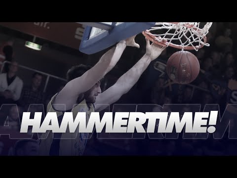 Hammertime! David Bell bedient Owen Klassen mit den Alley-Oop-Anspiel aus dem Einwurf.