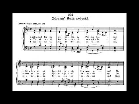 JKS 392 - Zdravas´ ruža nebeská (ein Marienlied)