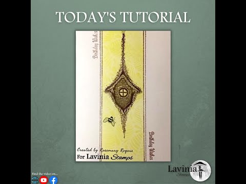 Fairy Hive Birthday Wishes by Rosemary Rogers - A Lavinia Stamps Tutorial