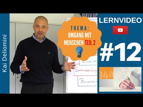 34a-Prüfung: Umgang mit Menschen | Teil 2